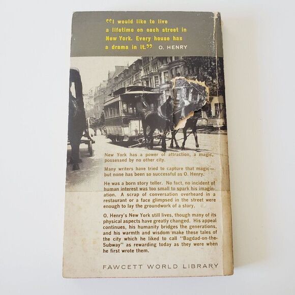 Vintage O. Henry's New York by J. Donald Adams GUC - Picture 4 of 10